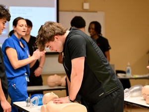 Millsaps Sports Medicine Students Earn CPR Certification through Partnership with Baptist Oktibbeha County