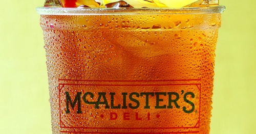 Free 32oz Sweet Tea at McAlister’s Deli on July 22nd!